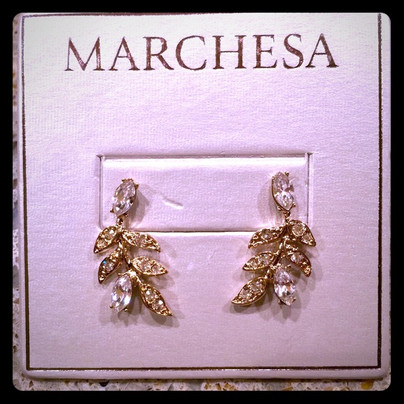 Marchesa Leaf Earrings