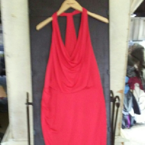 Red dress