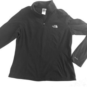 The North Face black fleece pullover