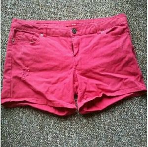 Pink shorts