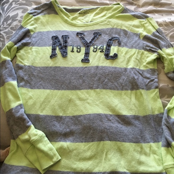 Long sleeved light weight thermal shirt