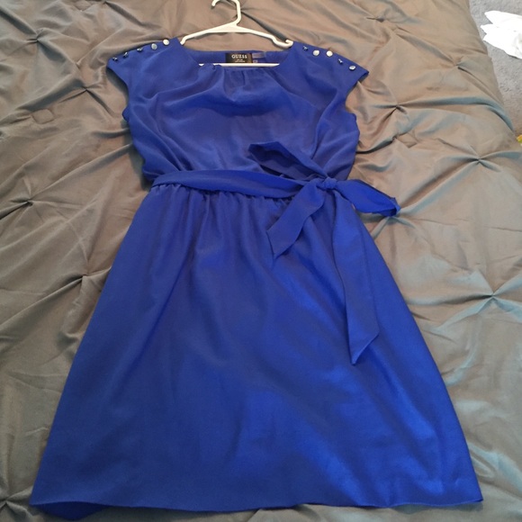 Size small blue GUESS dress