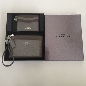 Coach Wristlet and Card case