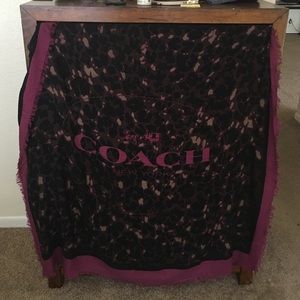 Wild beast print shawl