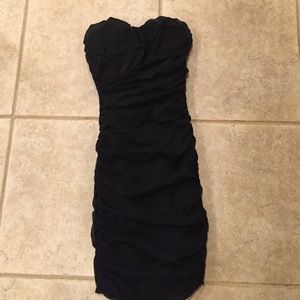 Black cocktail dress