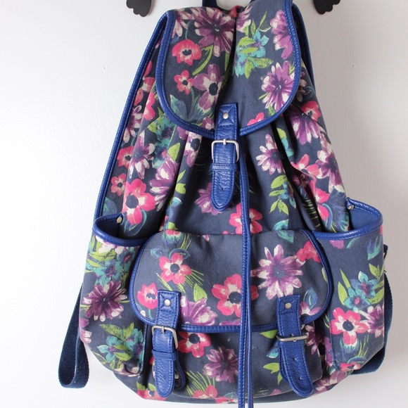 Floral Print Aéropostale Backpack