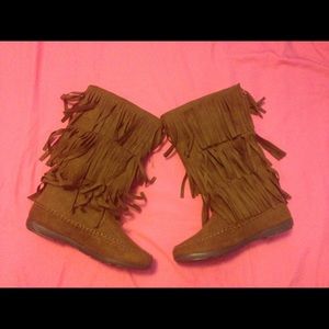 Fringe Boots