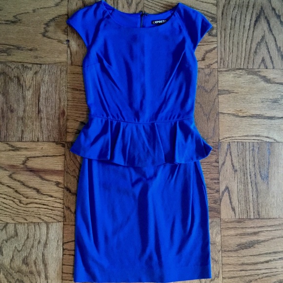 Express peplum dress