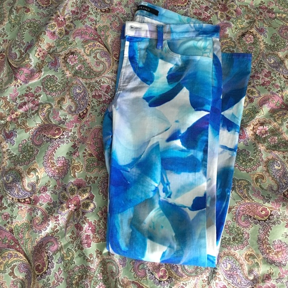 J BRAND Blue Orchid Super Skinny Jeans