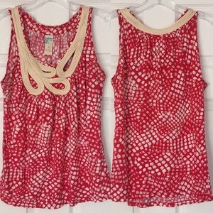 Anthropologie sleeveless top Anthropologie sleeveless top