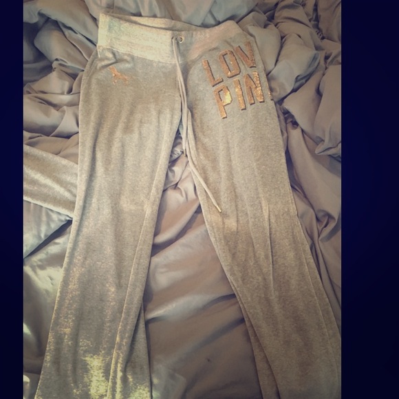 VS fleece bottoms