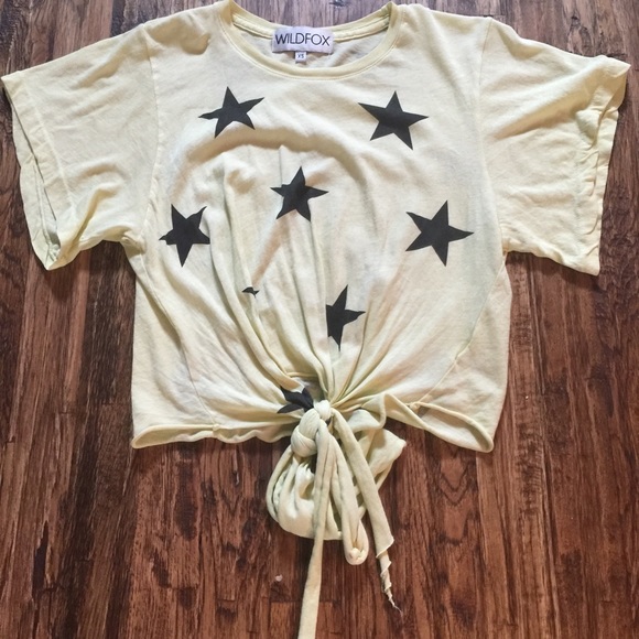 **RARE** WILDFOX Star Crop Tee