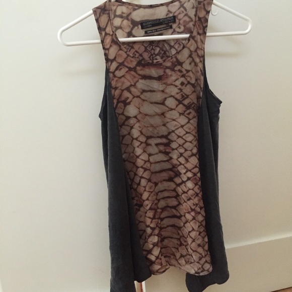 ALL SAINTS SILK BLOUSE