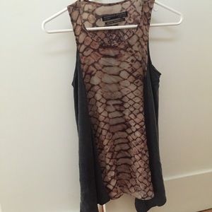 ALL SAINTS SILK BLOUSE