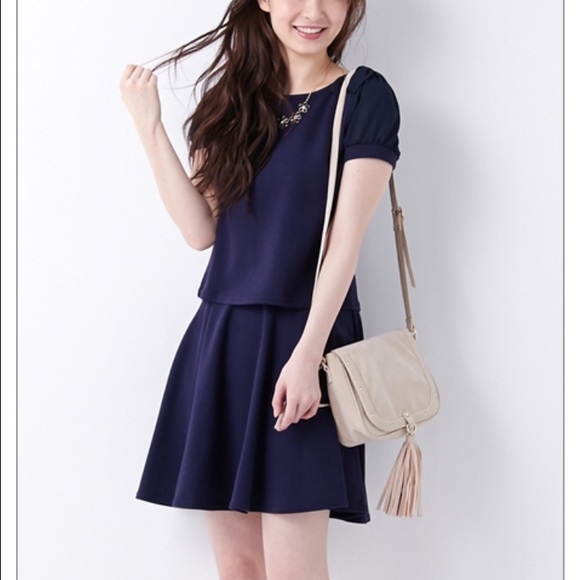 Navy separates dress - Picture 1 of 3