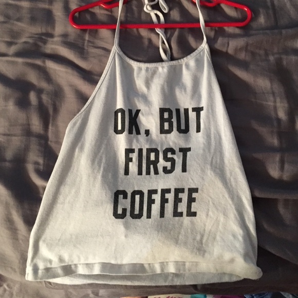 Ok, but first coffee tank