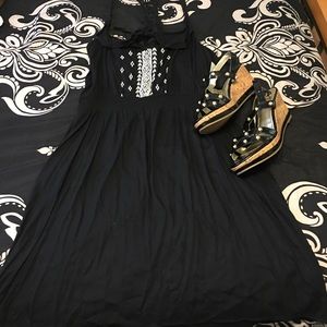 NWOT American eagle black dress