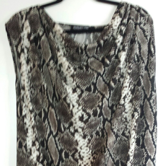 Jones  New  York  animal print dress 1X
