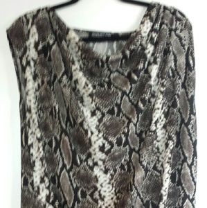 Jones  New  York  animal print dress 1X