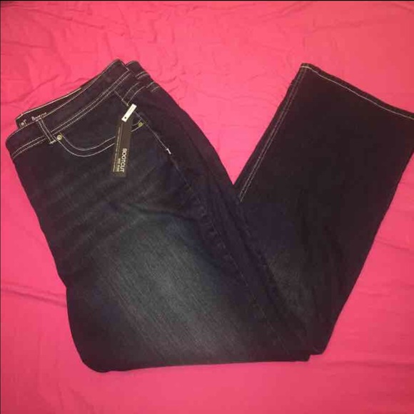 Womens Plus Bootcut Jeans NWT