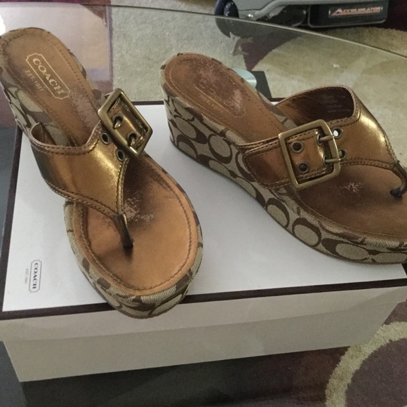 Coach wedge - Picture 1 of 4