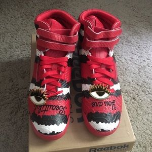 Melody Ehsani Red Hi Top "You Are Beautiful"