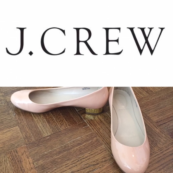 J. Crew Patent Flats - Never Worn!