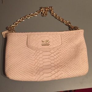 Coach Chain Handled Clutch