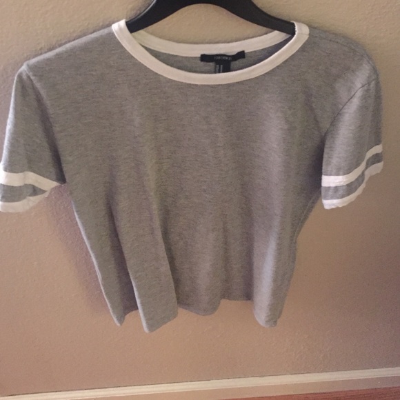 Varsity striped T Shirt
