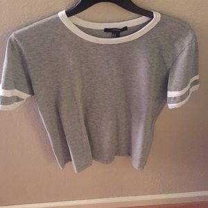 Varsity striped T Shirt