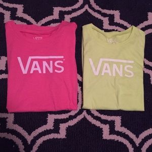 two vans shirts