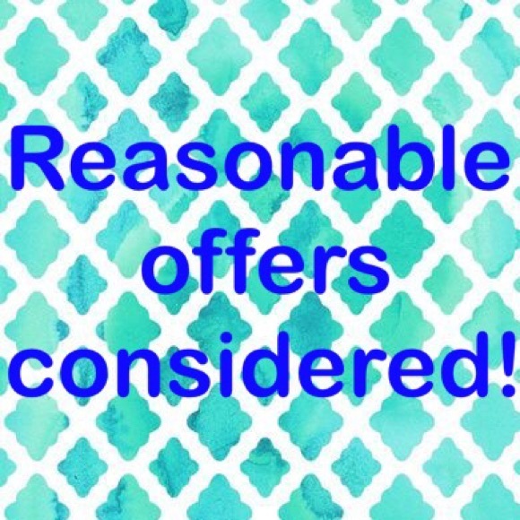 Reasonable offers considered!