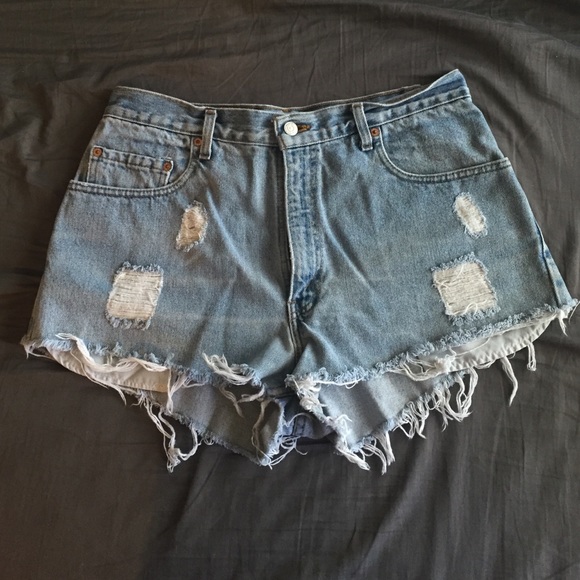 Urban Outfitters Renewal Levi Jean Shorts