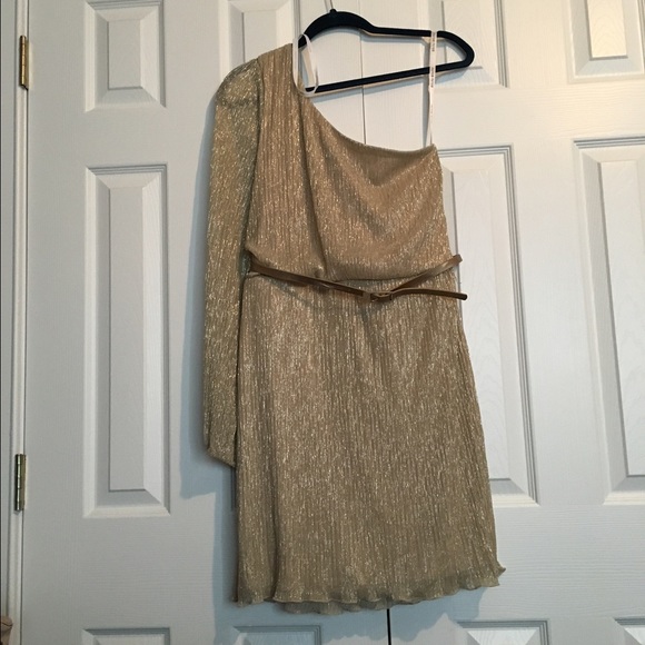 Gold cocktail dress - Picture 1 of 3