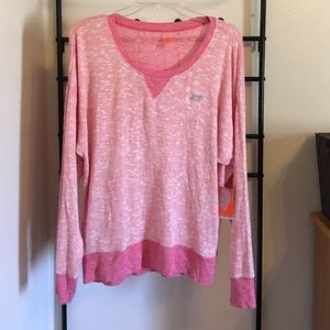 Pink long sleeve shirt