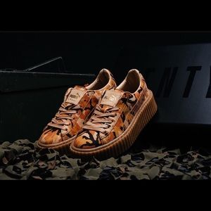 Camo Rihanna Fenty Creepers