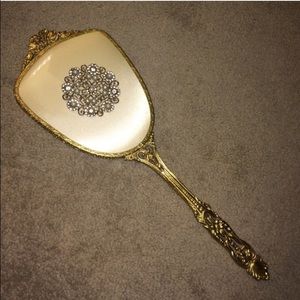 Vintage hand mirror
