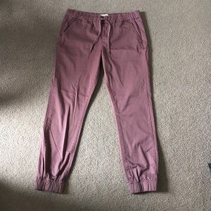 Bullhead mauve joggers