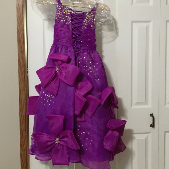 5year purple presentation dress - Picture 3 of 4