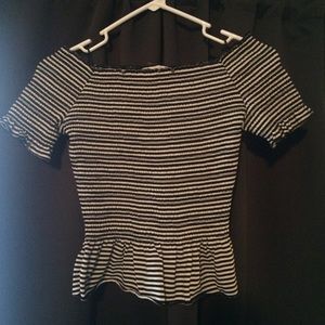 Urban Off the Shoulder Crop Top