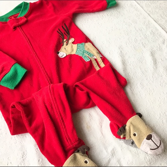 [Carter's] Boy's Fleece Footie PJ's
