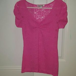 Hot Pink Blouse