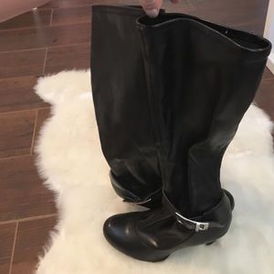 BCBG Leather Boots
