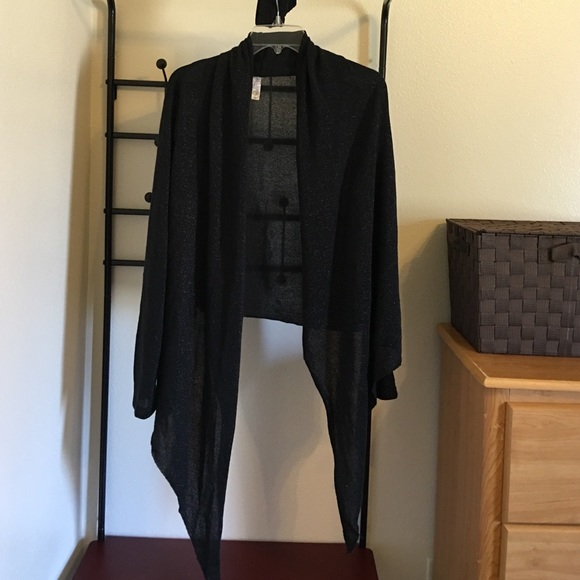 Sparkly black sweater