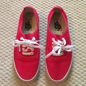 Red Vans