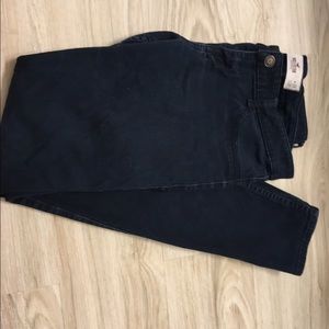 Navy blue jeans
