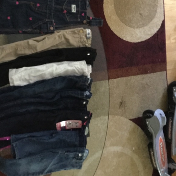 Toddlers jeans and Capri bundle