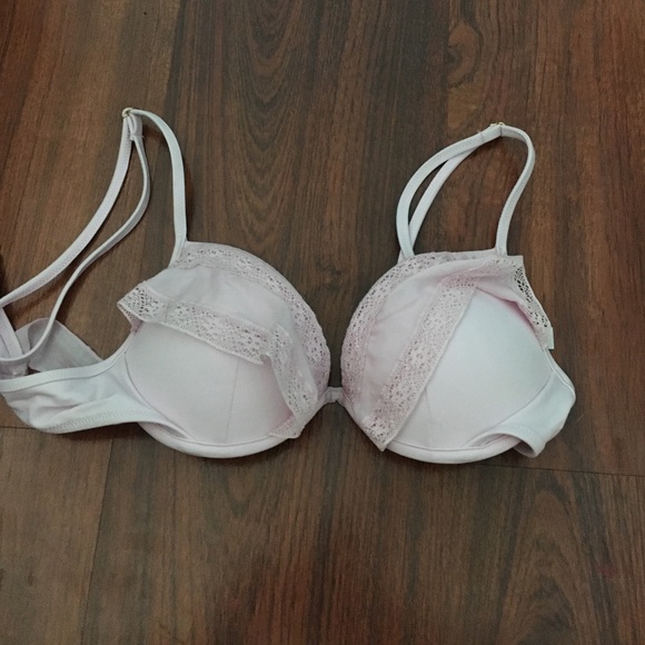 Lavender colored bikini top