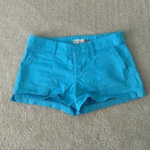Blue shorts