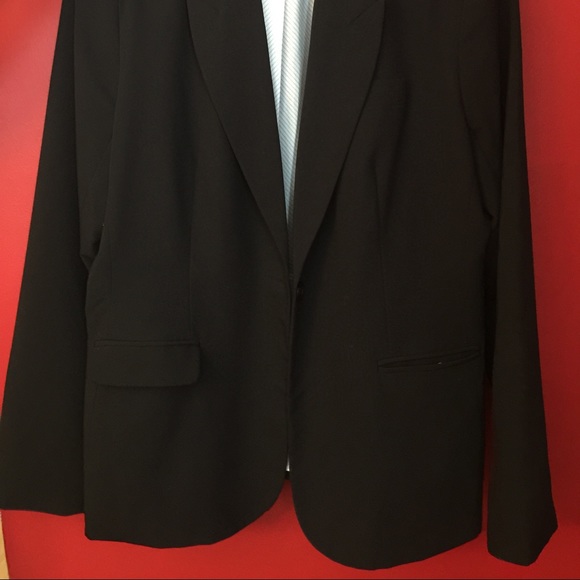 Black Apostrophe blazer from JcPenneys